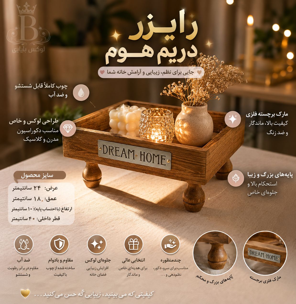 رایزر لوکس DREAM HOME
