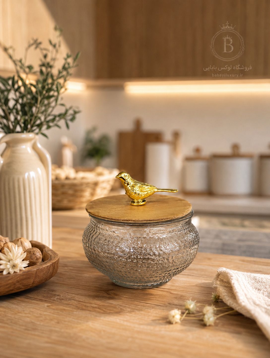 قندان حباب دار گنجشک