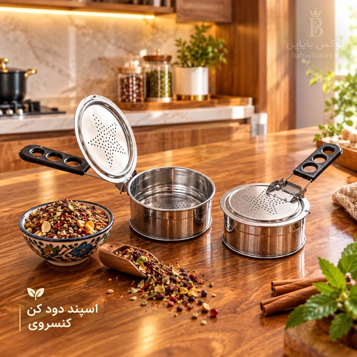اسپند دود کن کنسروی